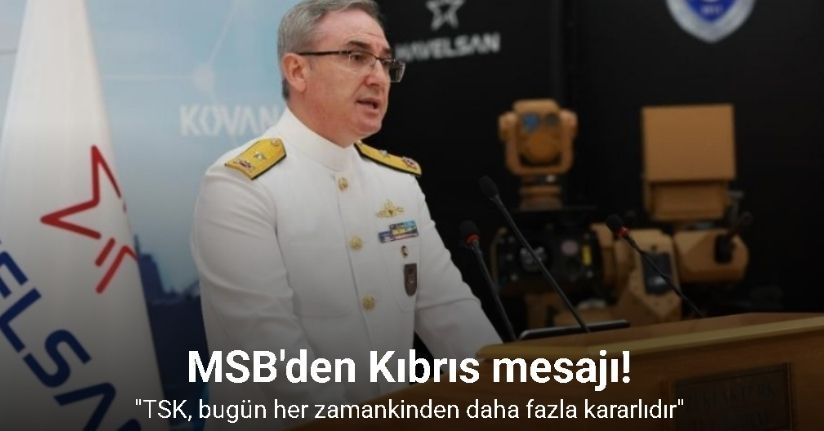 MSB'den Kıbrıs Açıklaması