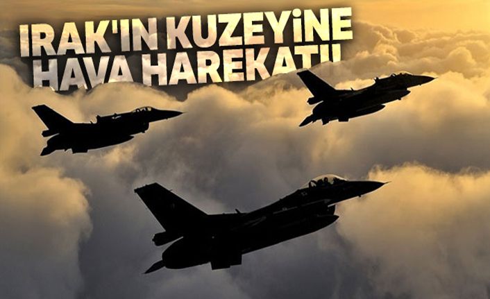 Irak'ın Kuzeyine hava harekatı! Tüm hedefler yerle bir