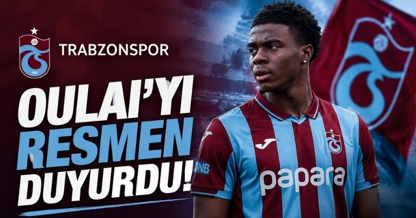 Trabzonspor Oulai’yi resmen duyurdu