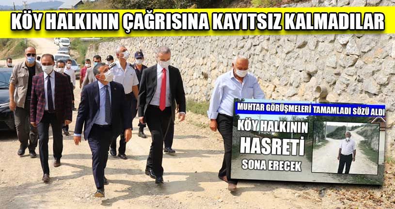 Köy Halkının Çağrısı Yanıt Buldu
