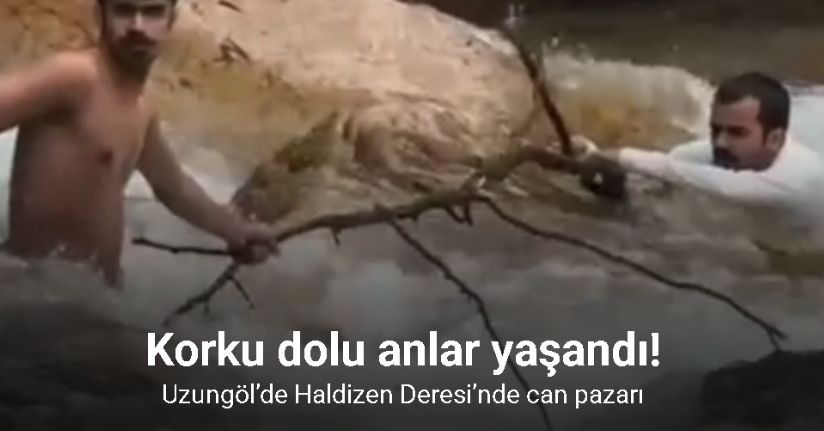 Dereye düşen turistin cansız bedenine ulaşıldı, arkadaşı kurtarıldı