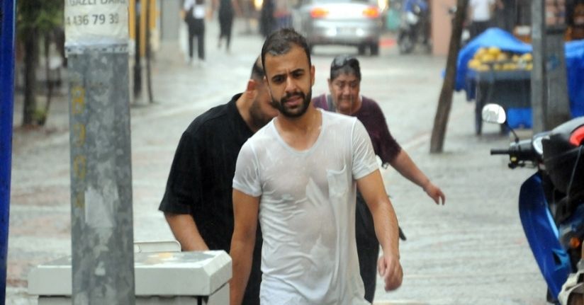Edirne'de kuvvetli sağanak etkili oldu