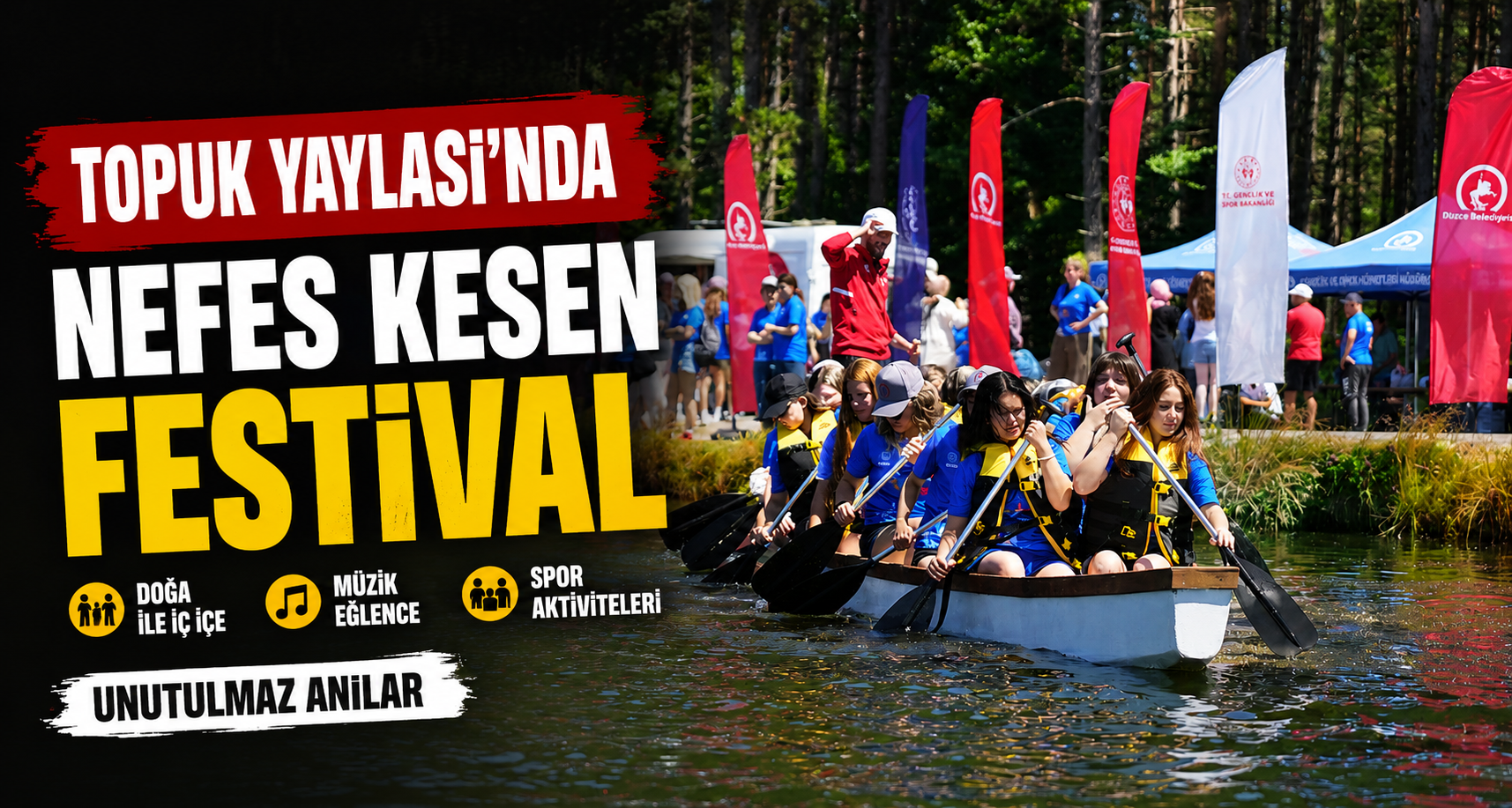Topuk Yaylası’nda Nefes Kesen Festival