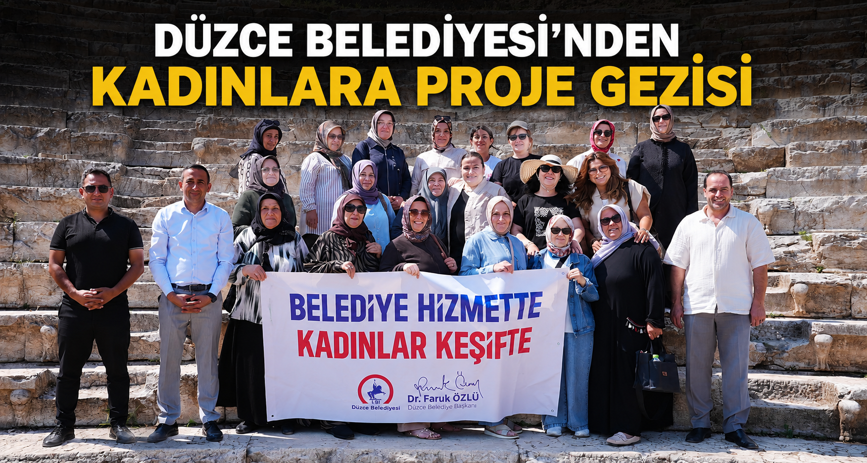 Düzce Belediyesi'nden kadınlara proje gezisi