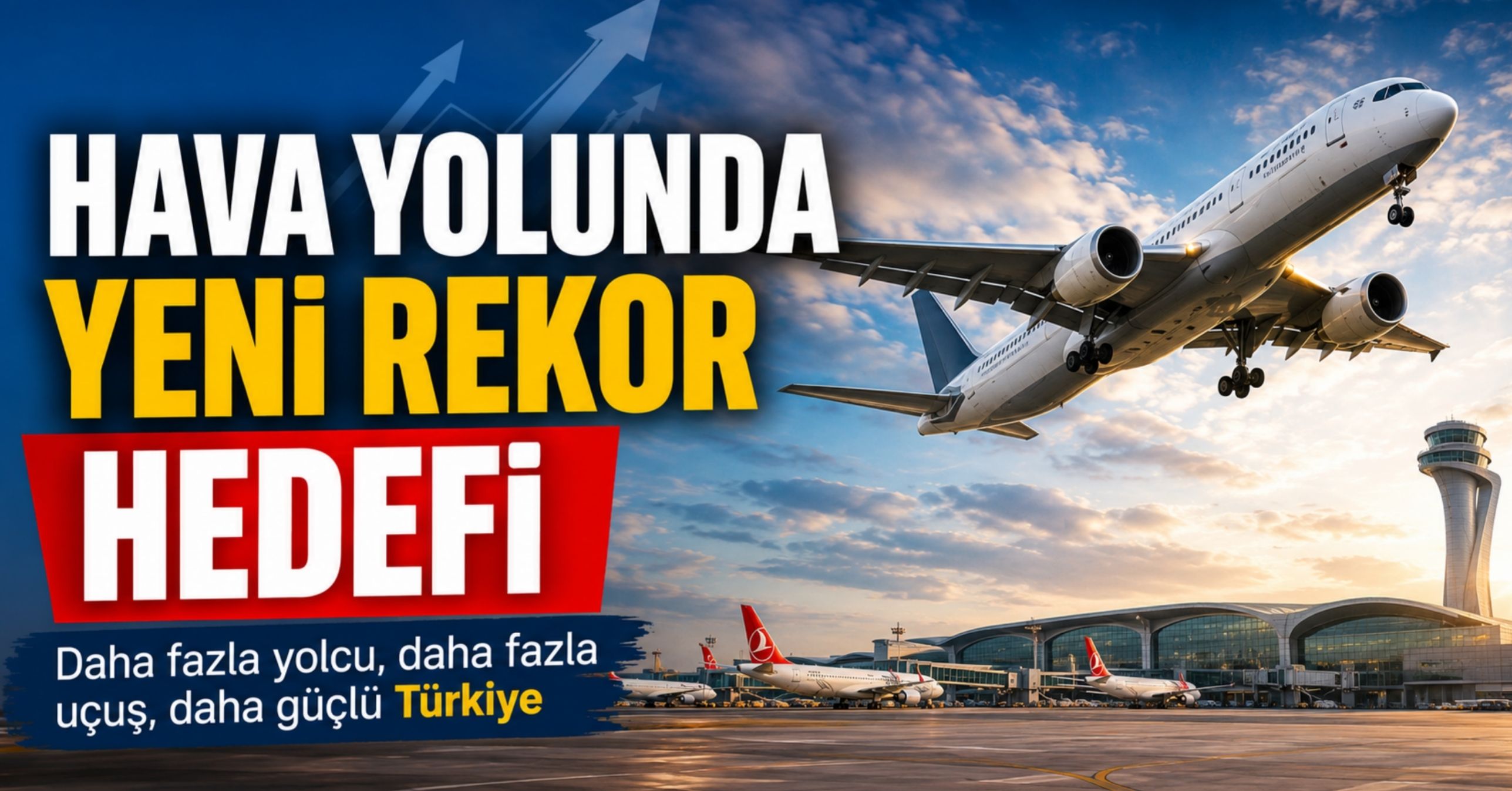 Hava Yolunda Yeni Rekor Hedefi