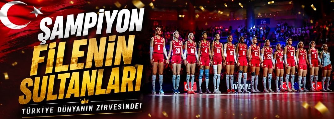 A Milli Kadın Voleybol Takımı ikinci kez Milletler Ligi şampiyonu