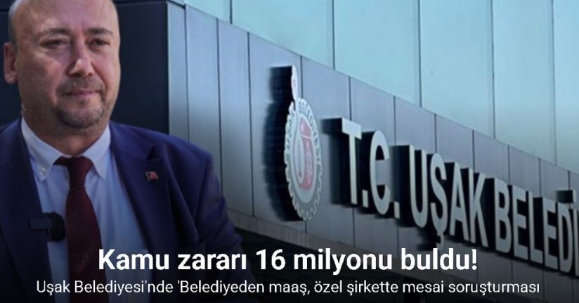 Uşak'ta belediyede sigortalı gösterilip Özkan Yalım'ın şirketinde çalışanlara operasyon