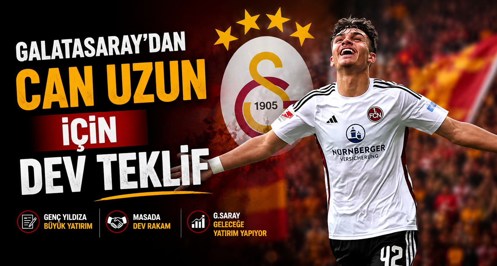 Galatasaray'dan Can Uzun İçin Dev Teklif
