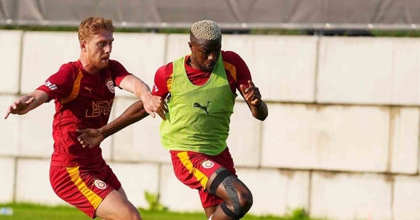 Galatasaray, dünü çift antrenmanla tamamladı
