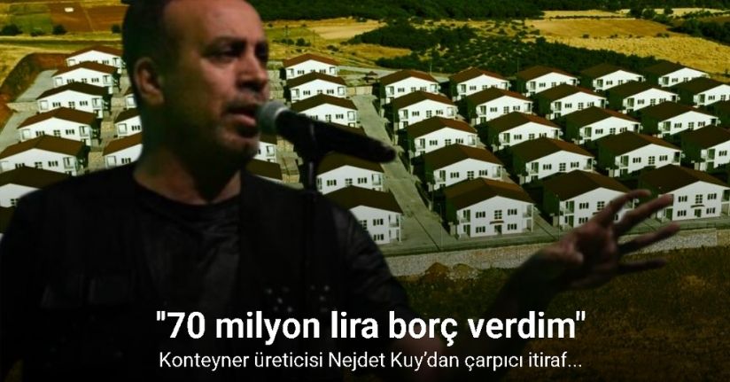 Haluk Levent için 70 milyon lira borç verdim