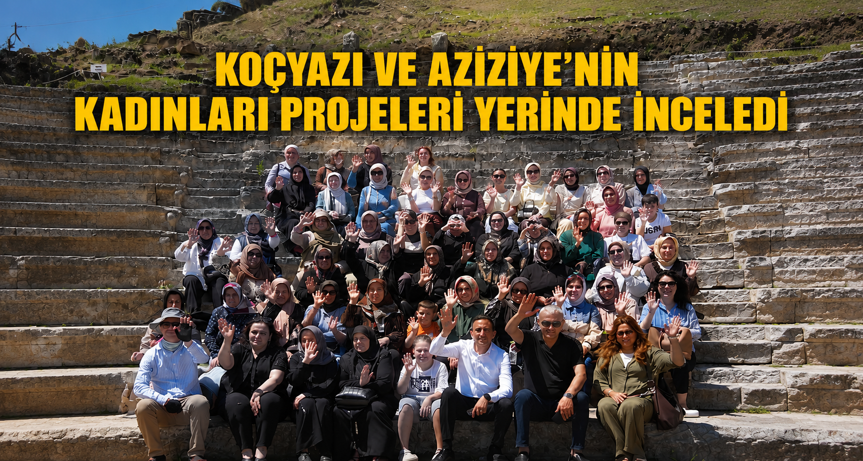 Koçyazı ve Aziziye'nin kadınları projeleri yerinde inceledi