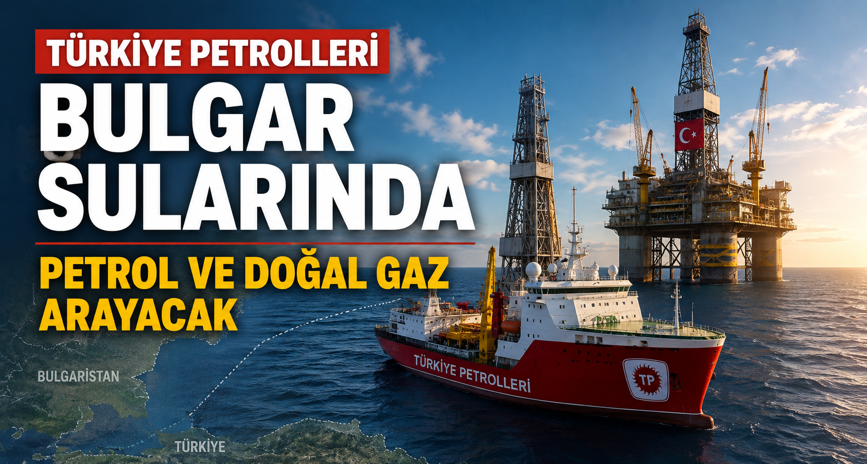 Türkiye Petrolleri Bulgar sularında petrol ve doğal gaz arayacak