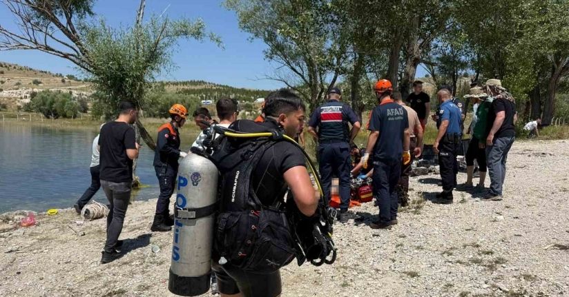 Olta teknesini kurtarmak isterken barajda can verdi