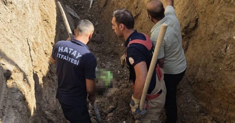 Alt yapı çalışmaları esnasında yaşanan toprak kaymasında 1 işçi öldü