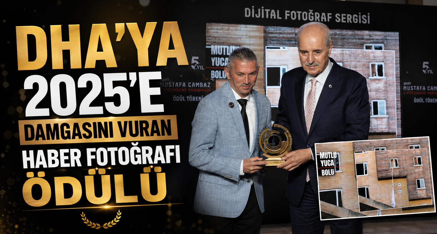 DHA’ya, 2025'e Damgasını Vuran Haber Fotoğrafı ödülü