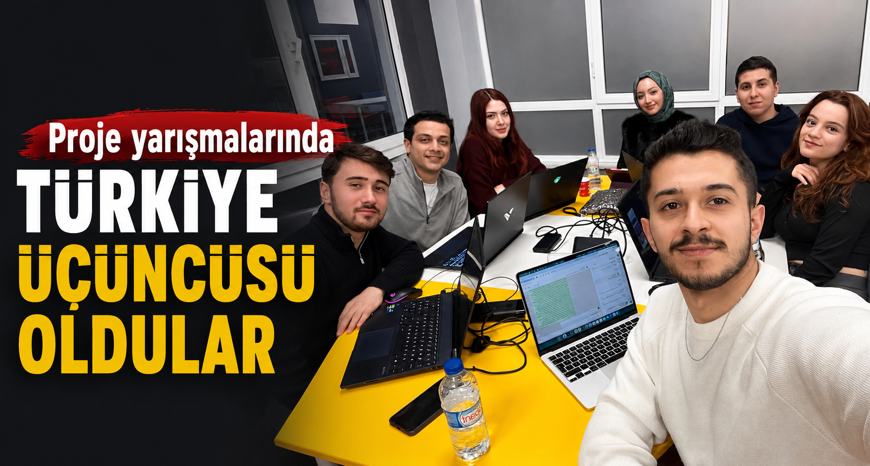 Proje yarışmalarında Türkiye üçüncüsü oldular