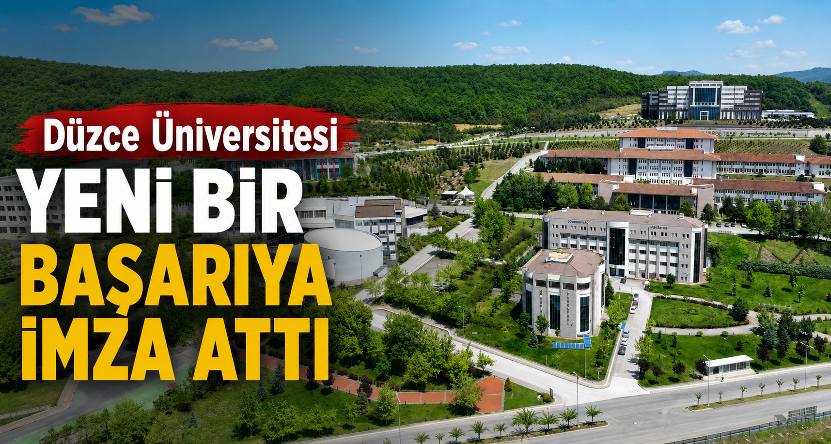 Düzce Üniversitesi yeni bir başarıya imza attı