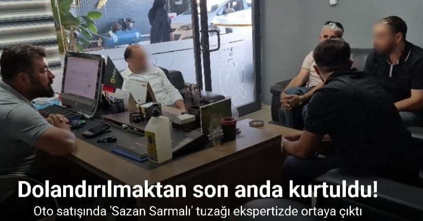 Ekspertizin dikkati 700 bin liralık dolandırıcılığı önledi