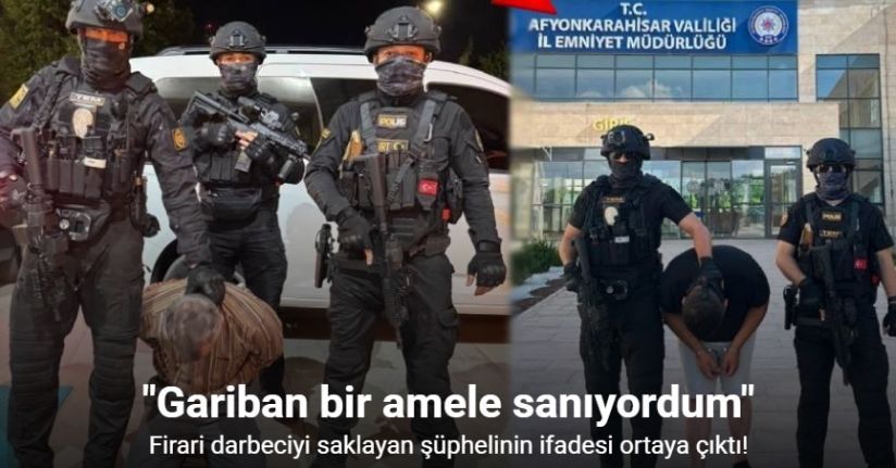 Hain yüzbaşıya yardım ve yataklıktan tutuklanan şahsın ifadesi ortaya çıktı