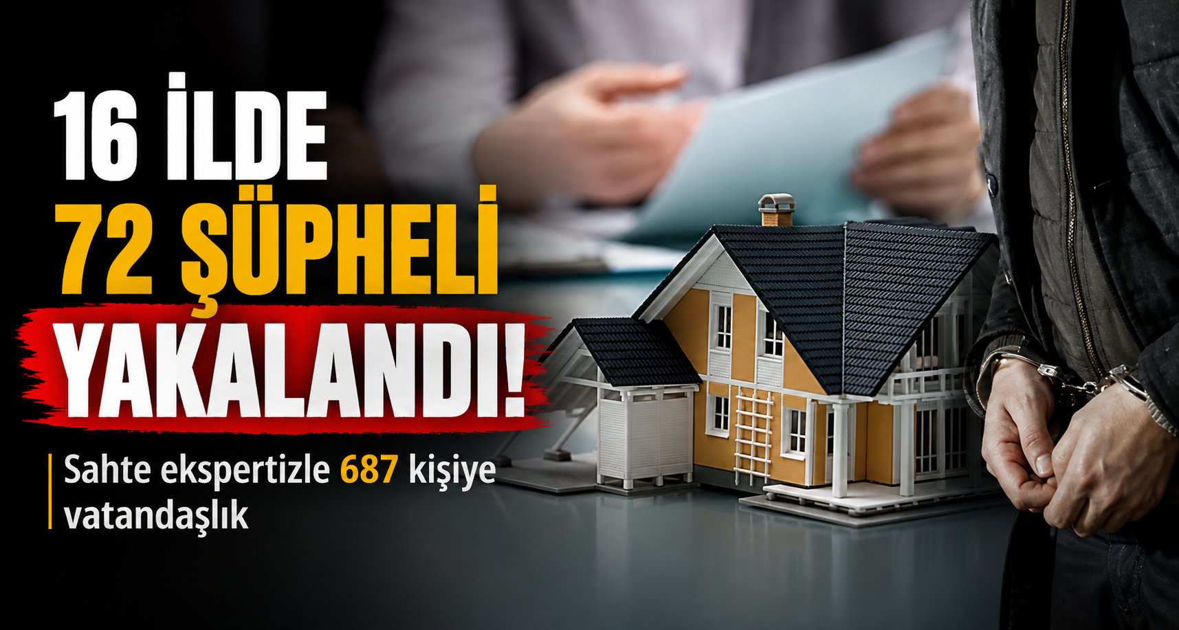 Sahte ekspertizle 687 kişiye vatandaşlık: 16 ilde 72 şüpheli yakalandı