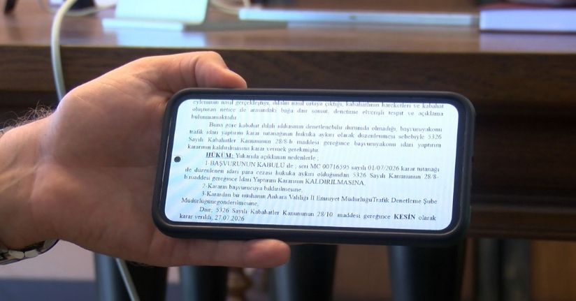 Fahri müfettişin yazdırdığı ceza, delil olmadığı gerekçesiyle iptal edildi