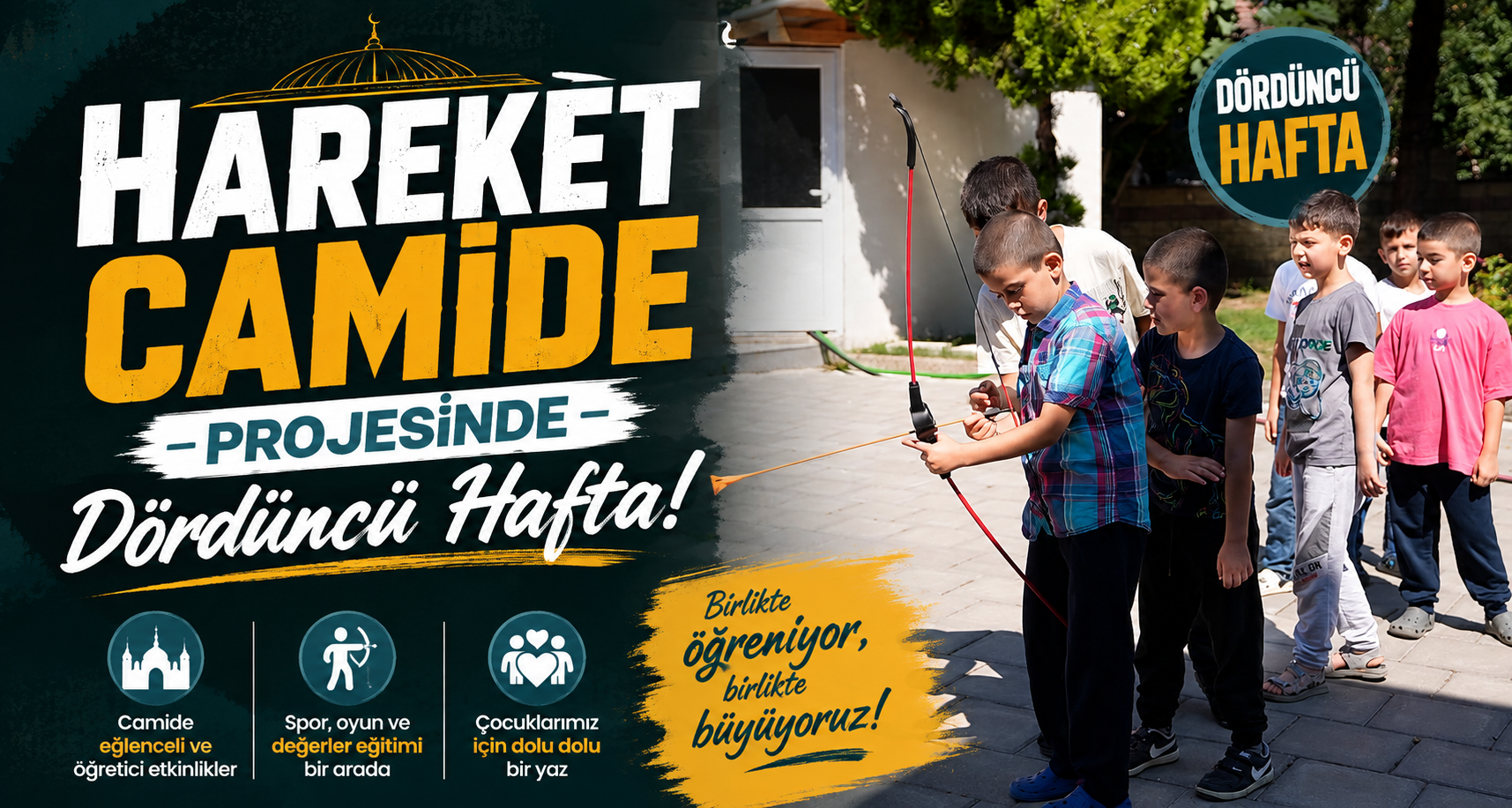 ‘Hareket Camide’ Projesinde Dördüncü Hafta