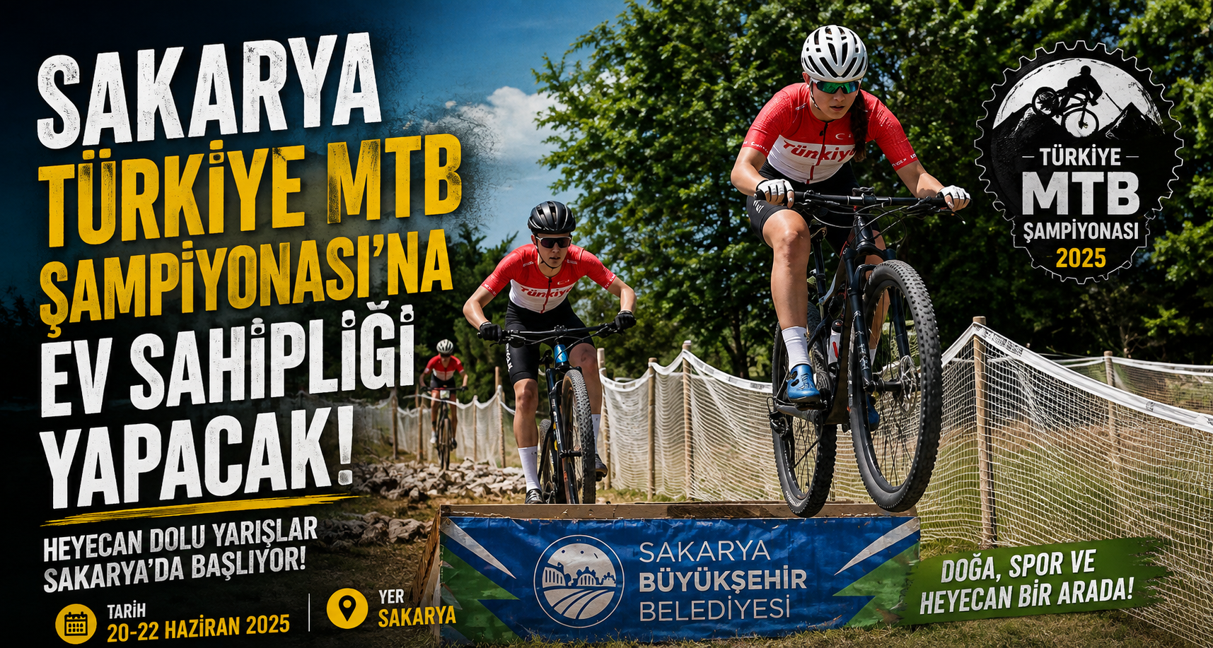 Sakarya, Türkiye MTB Şampiyonası'na ev sahipliği yapacak