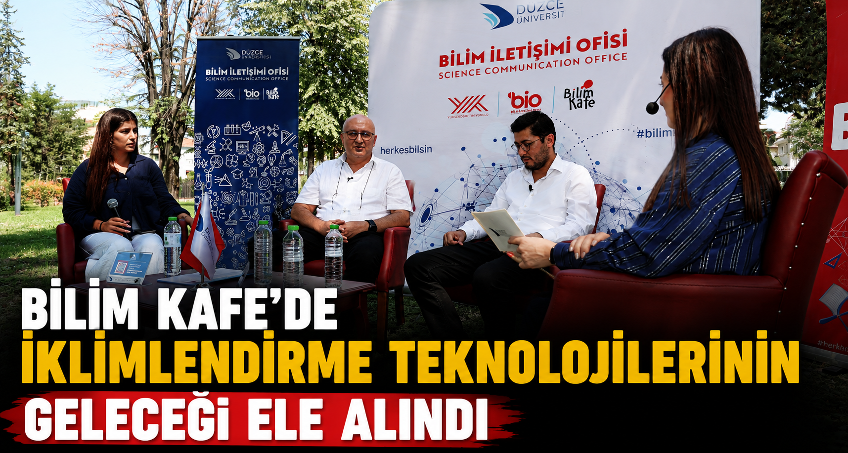 Bilim Kafe’de İklimlendirme Teknolojilerinin Geleceği Ele Alındı