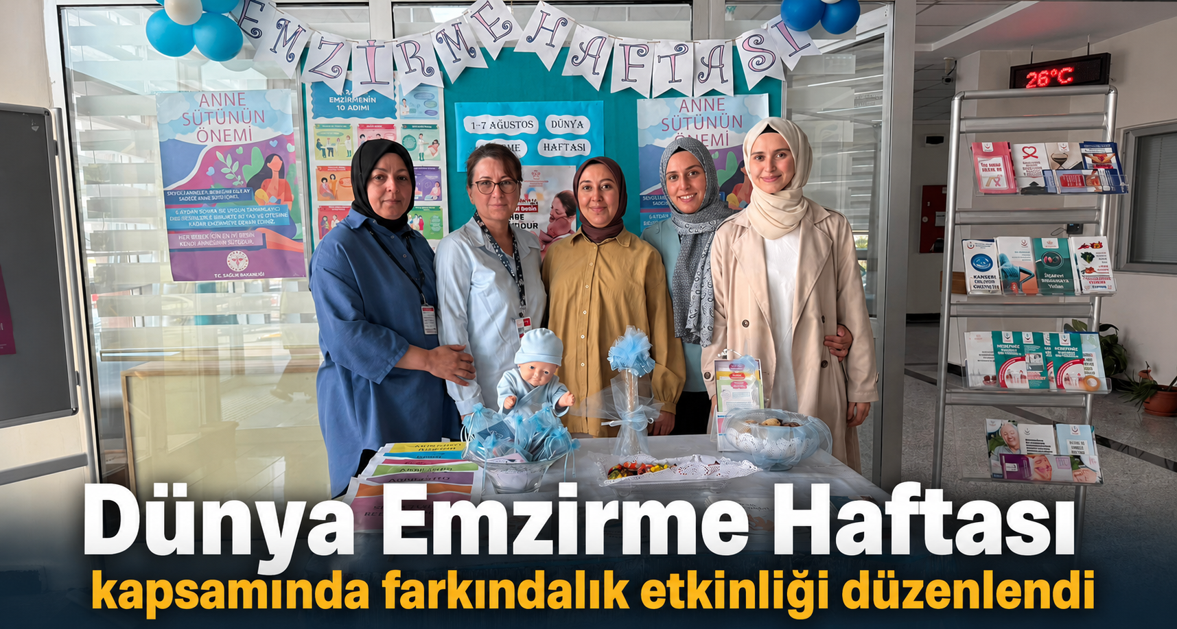 Dünya Emzirme Haftası kapsamında farkındalık etkinliği düzenlendi