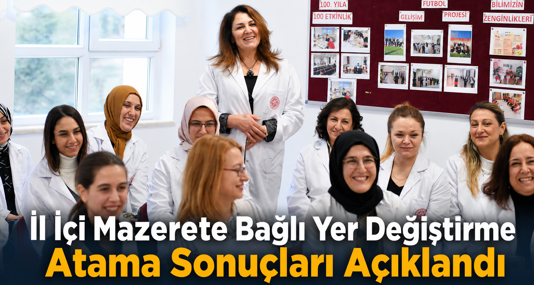 İl İçi Mazerete Bağlı Yer Değiştirme Başvurusunda Bulunan Öğretmenlerin Atama Sonuçları Açıklandı