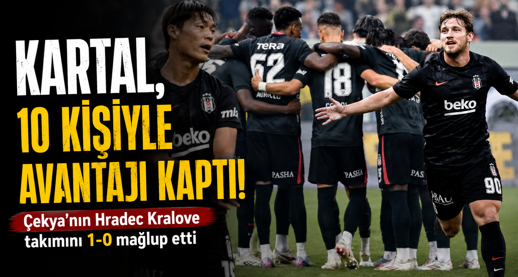 UEFA Avrupa Ligi: Hradec Kralove: 0 - Beşiktaş: 1 