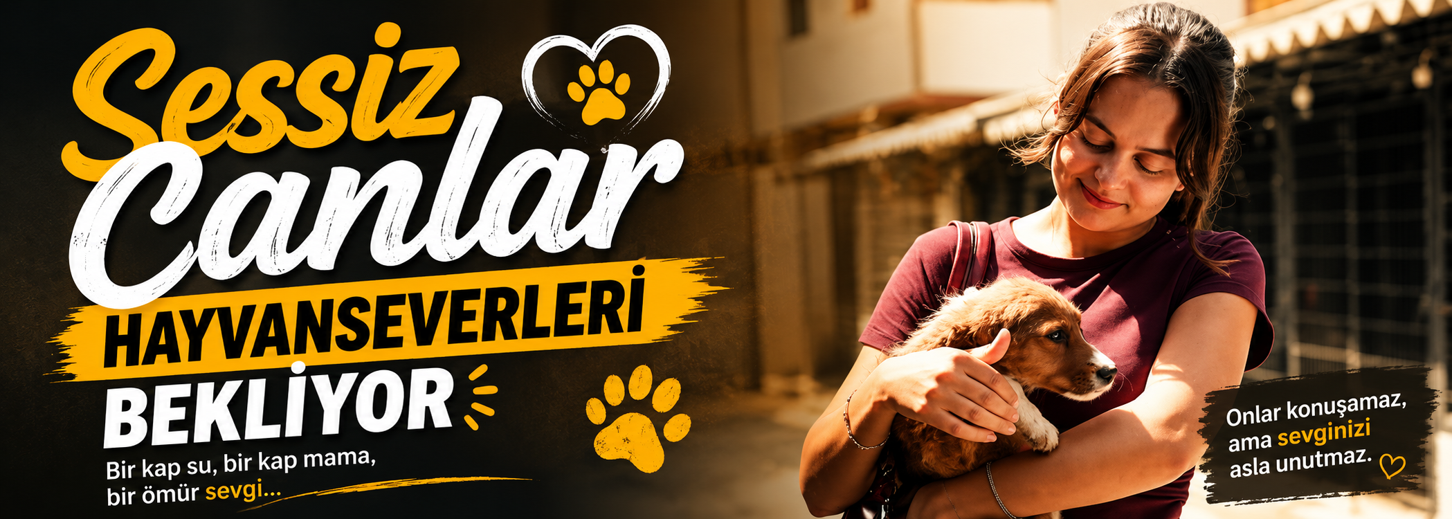 Sessiz Canlar Hayvanseverleri Bekliyor
