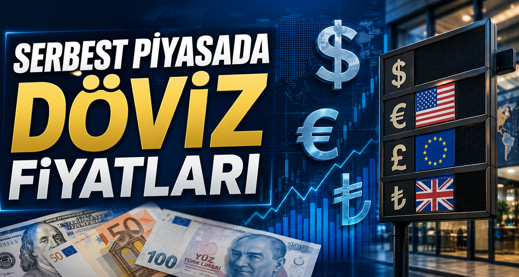 Serbest Piyasada Döviz Fiyatları