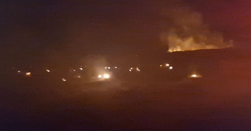 Çorum’da balya makinesi yangına sebep oldu: 500 dönüm anız küle döndü