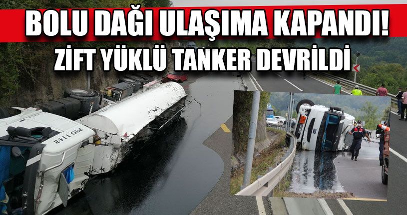 Bolu Dağı Ulaşıma Kapandı
