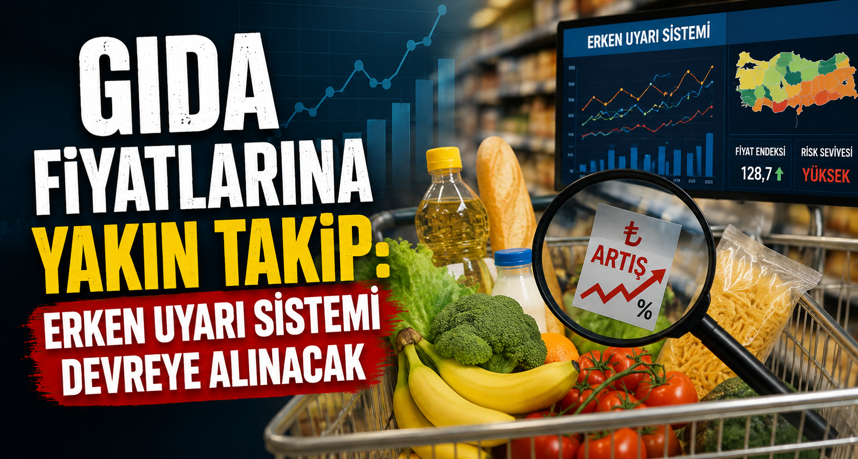 Gıda fiyatlarına yakın takip: Erken uyarı sistemi devreye alınacak