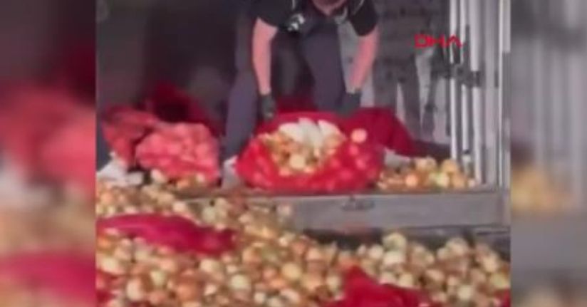 Ankara'da soğan torbaları içinden 150 kilo uyuşturucu ele geçirildi