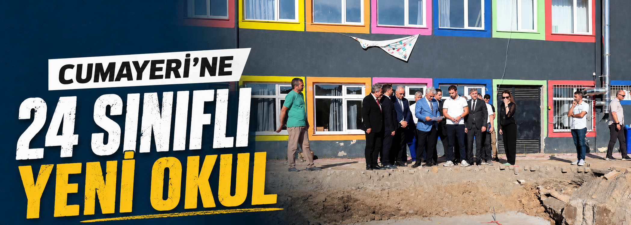 Cumayeri’ne 24 sınıflı yeni okul