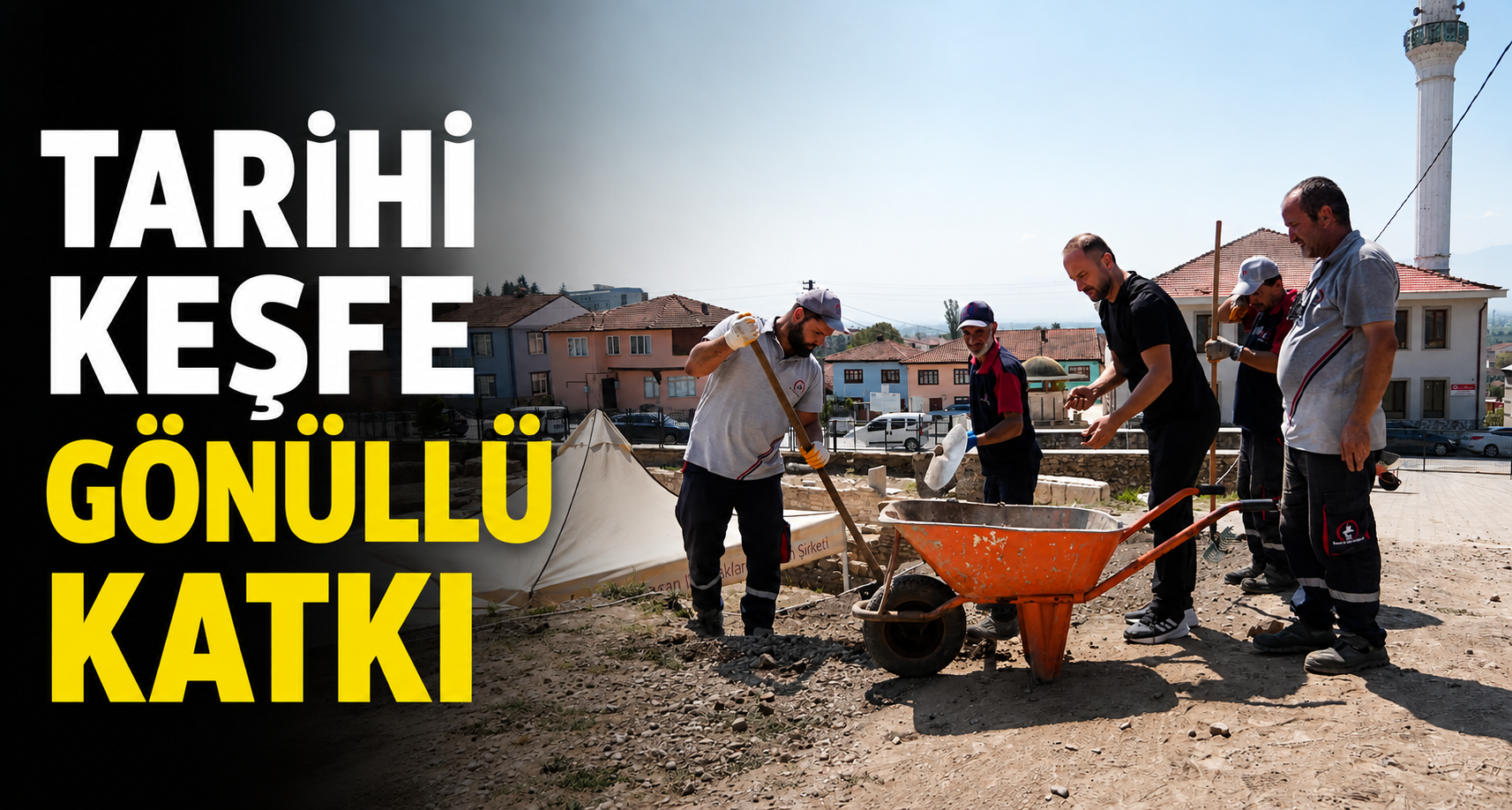 Tarihi keşfe gönüllü katkı