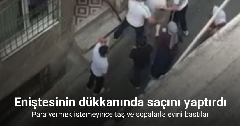 Beyoğlu’nda eniştesinin dükkanında saçını yaptırdı, para tartışması sonrası ortalık karıştı