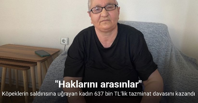 Köpeklerin saldırısına uğrayan kadın 637 bin TL’lik tazminat davasını kazandı: