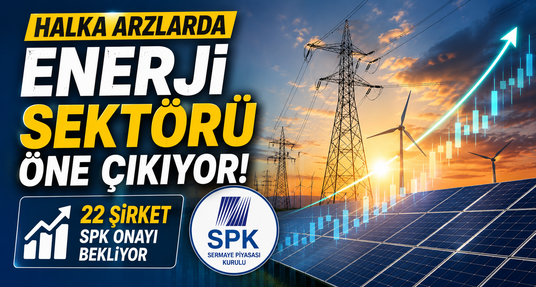 Halka arzlarda enerji sektörü öne çıkıyor: 22 şirket SPK onayı bekliyor