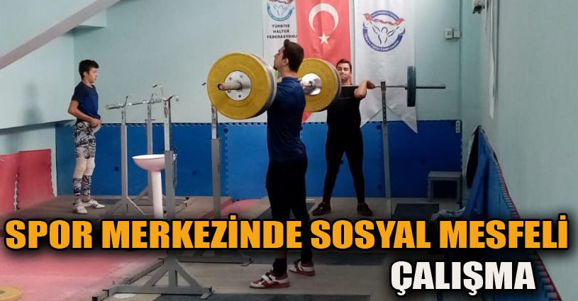 Spor merkezlerinde antrenmanlar devam ediyor