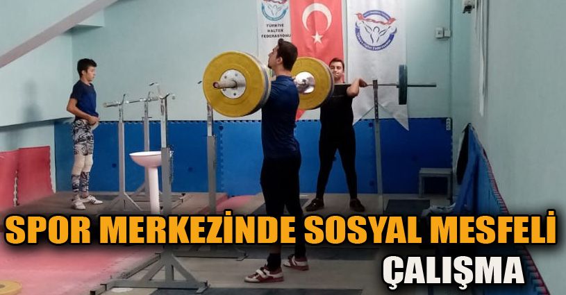 Spor merkezlerinde antrenmanlar devam ediyor