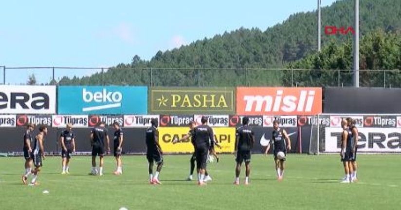 Beşiktaş, Hradec Kralove maçının hazırlıklarını tamamladı