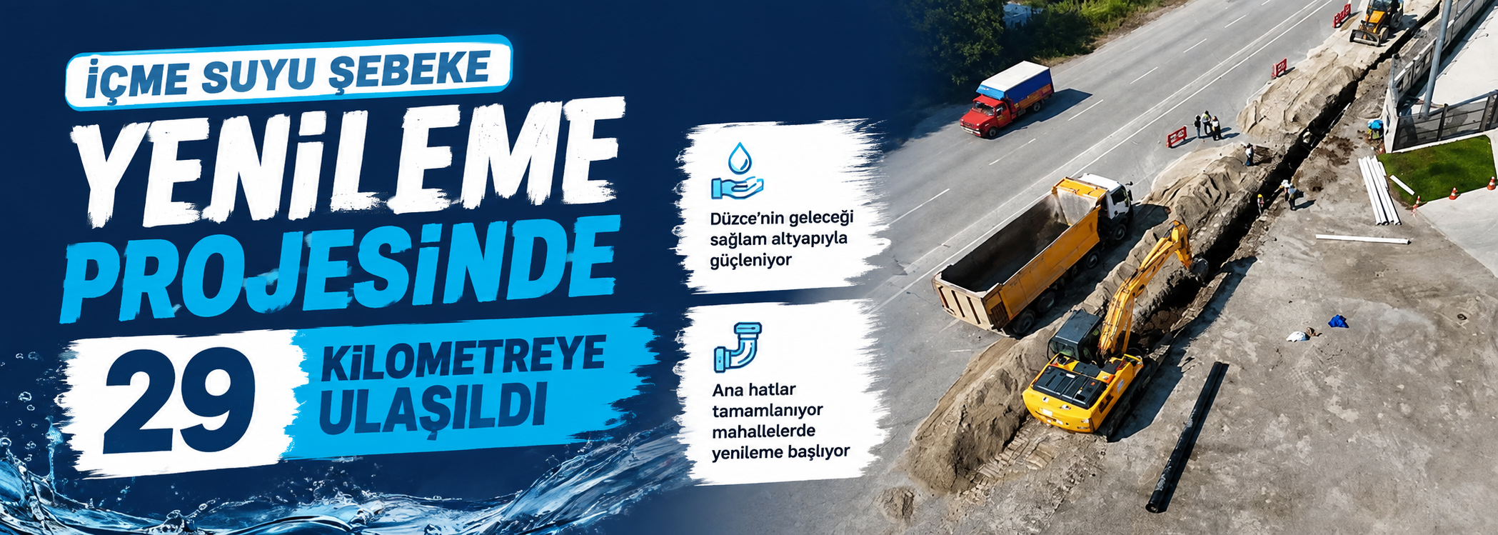 Ana Hatlarda 29 Kilometre Tamamlandı