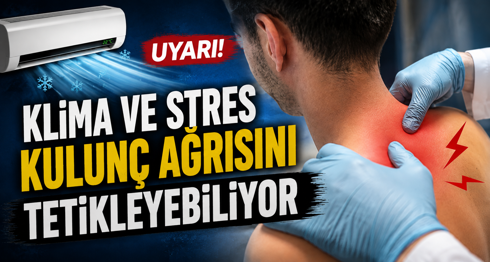 Klima ve stres kulunç ağrısını tetikleyebiliyor