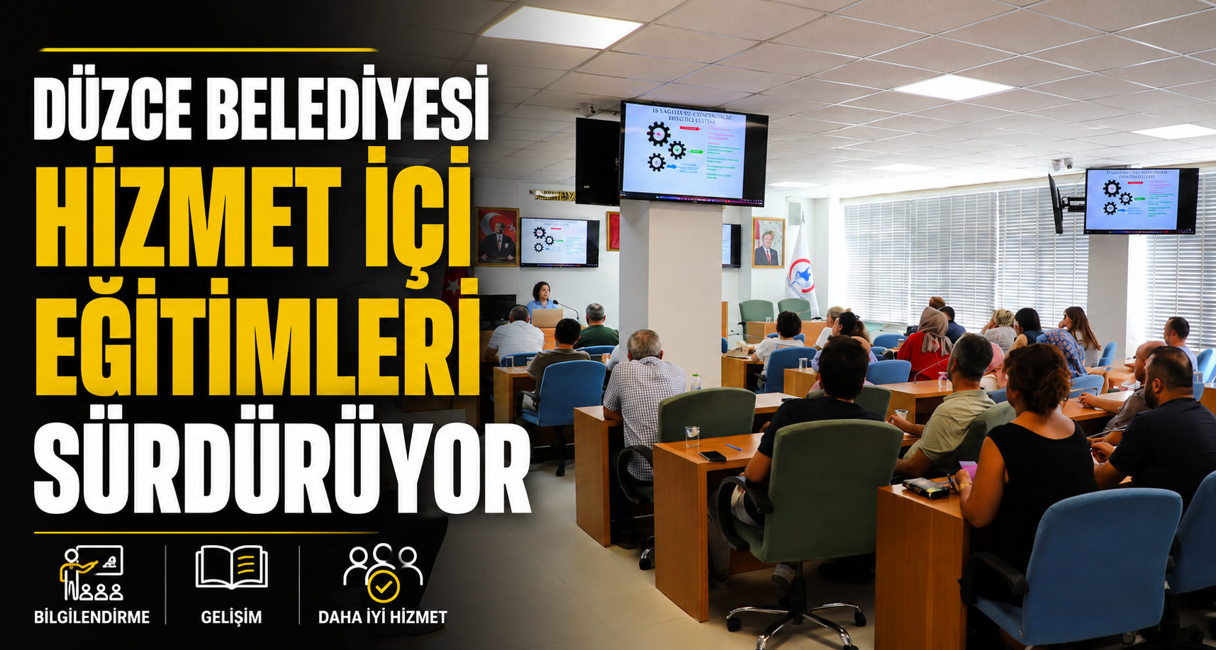 Düzce Belediyesi Hizmet İçi Eğitimleri Sürdürüyor