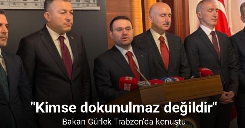 Adalet Bakanı Akın Gürlek: 