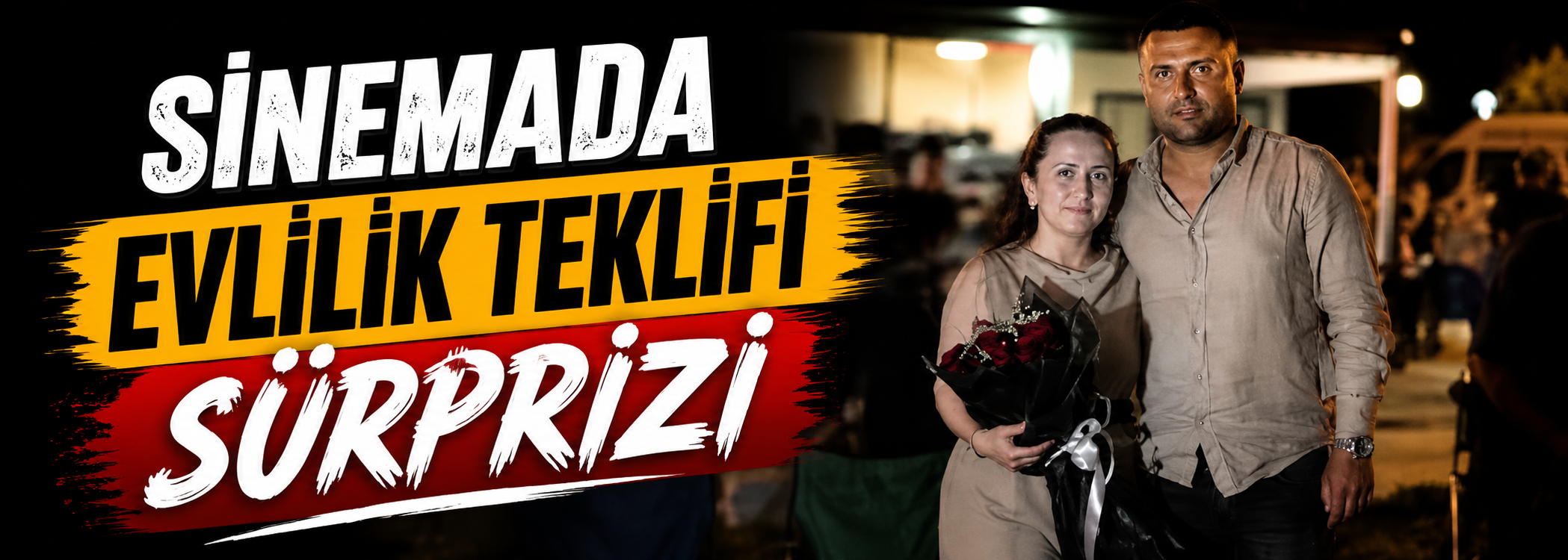 Sinemada Evlilik Teklifi Sürprizi